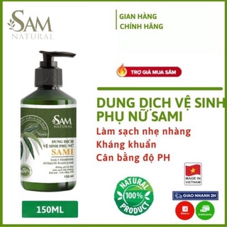 Dung dịch vệ sinh dịu nhẹ nhất cho chị em Sam Natural