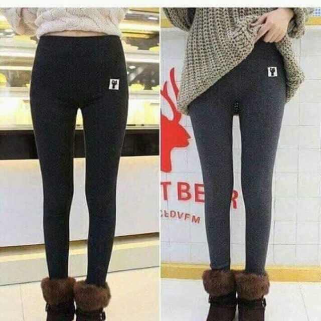 Quần legging mèo lót lông (ND)