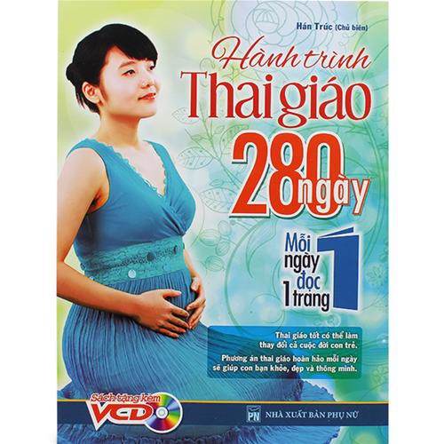 Sách-Hành trình thai giáo -280 ngày, mỗi ngày đọc một 1 trang