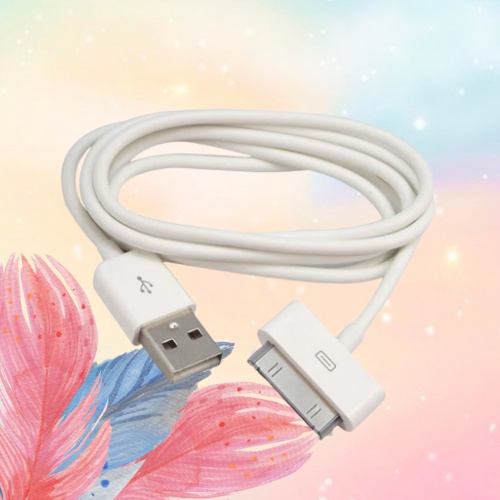Dây cáp sạc ĐT 4/4s, tablet táo/1/2/3 loại tốt, truyền dữ liệu