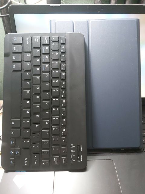 Bao Da Kèm Bàn Phím Không Dây Cho Samsung Galaxy Tab S6 Lite 10.4 inch  2020