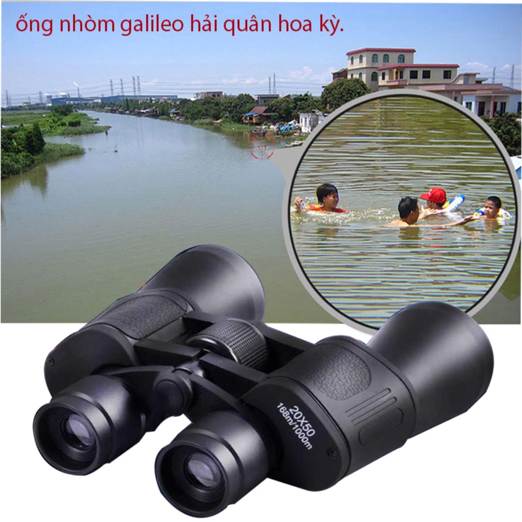 Ống Nhòm Galileo 2 Mắt Chuyên Nghiệp, Nhin Xa, Rõ Nét - Bảo hành 12 Tháng