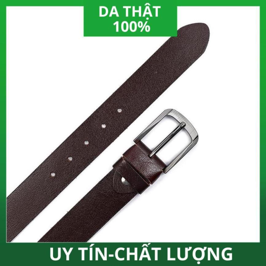 Thắt Lưng Nam Da Bò  Đẹp Sang Trọng T196D28 da thật sang trọng