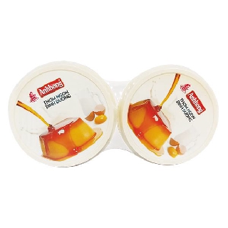 E - Lốc 2 Bánh Flan Caramel Cao Cấp Ánh Hồng 80G