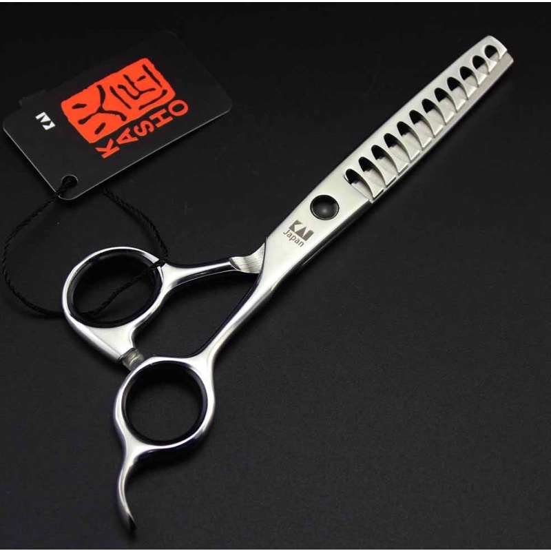 Kéo cắt tỉa tóc dạng xương cá KAI - 01 Phù hợp với các hiệu cắt tóc