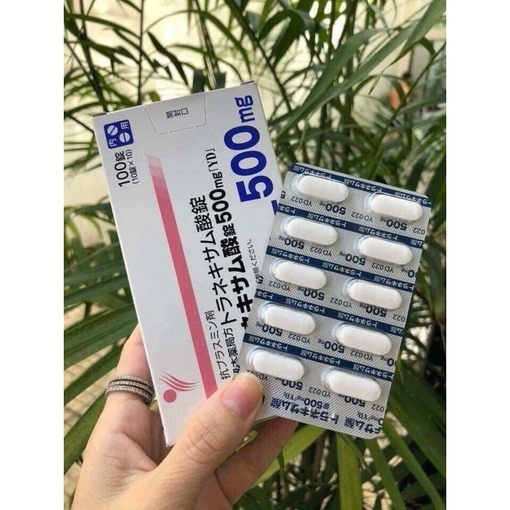 [TRANSAMIN] VIÊN UỐNG SÁNG TRẮNG DA, SẠCH NÁM 500mg - NHẬT BẢN