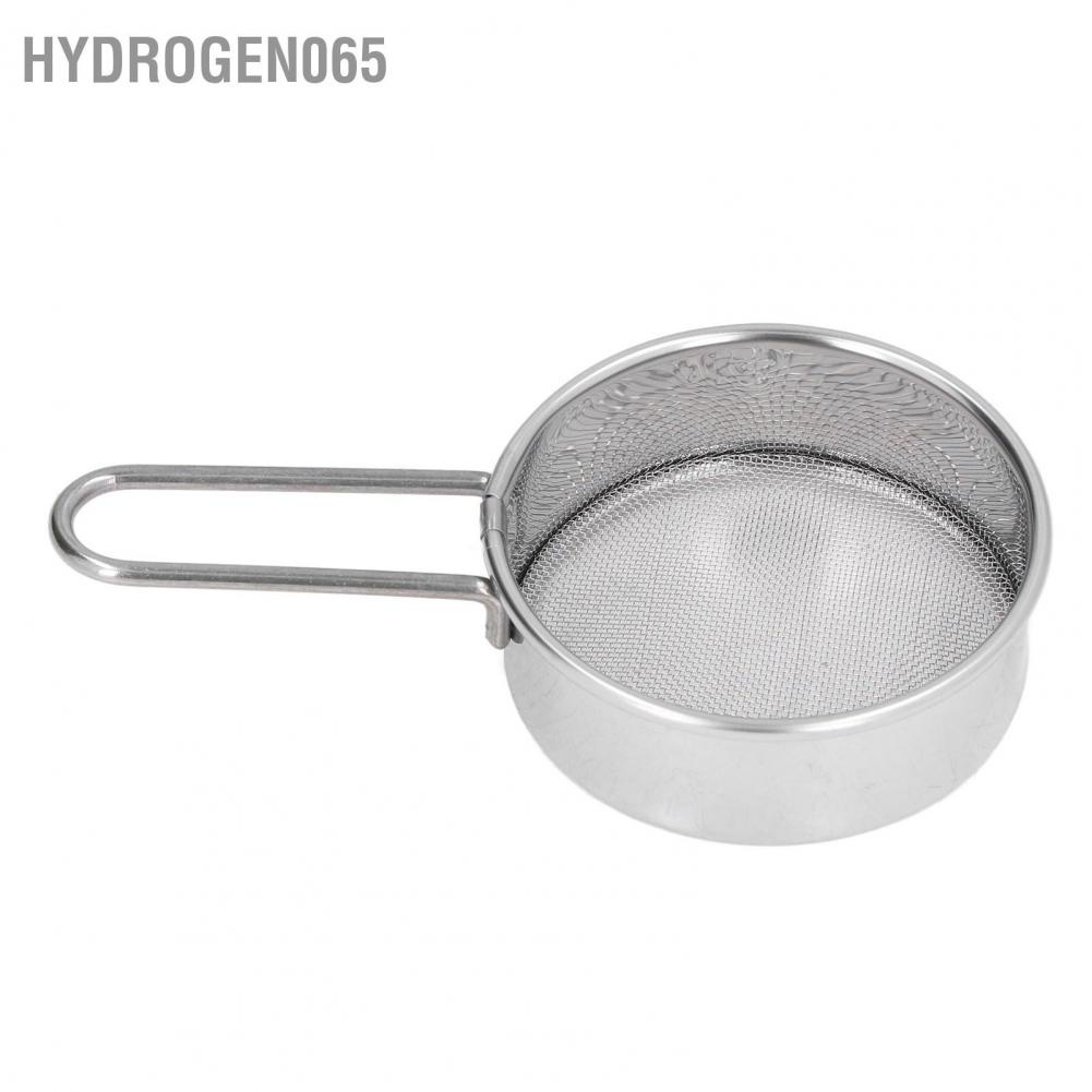 Hydrogen065 Rây bột tròn nhỏ 304 Thép không gỉ tốt 40 lưới Bộ lọc chuyên nghiệp cho tiệm bánh tại nhà Cửa hàng