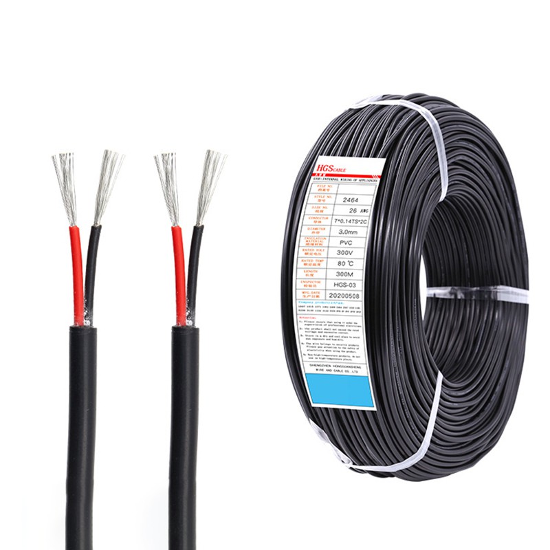 2M BÁN HÀNG UL2464 2 / 3 / 4 Dây nguồn điện tử đa lõi Dây tín hiệu PVC có dây 20AWG 22AWG 24AWG 26AW