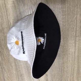 Nón bucket 2 mặt -NBK02- hoa cúc