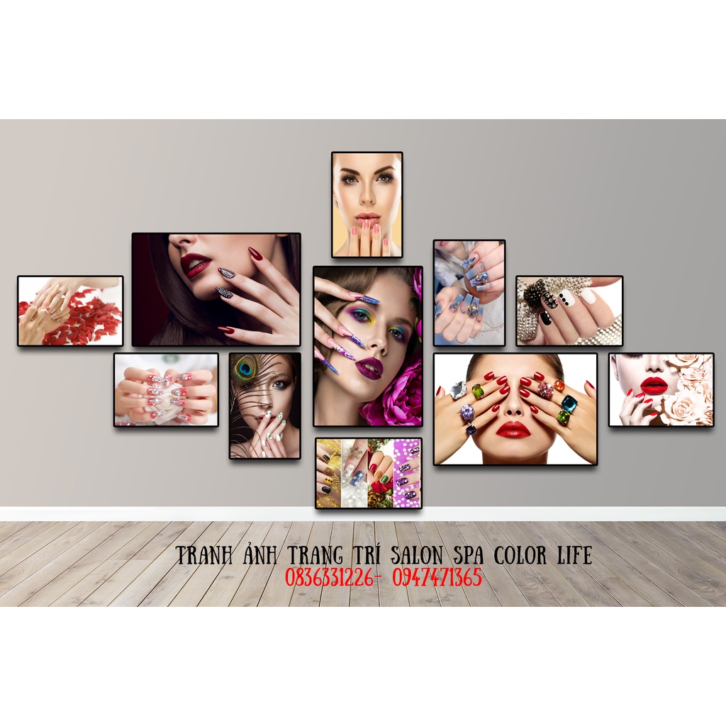 TRANH NAIL MI TRANG TRÍ QUÁN NAIL SIÊU ĐẸP GIÁ XƯỞNG SEONAIL3 ÁNH DƯƠNG | BigBuy360 - bigbuy360.vn