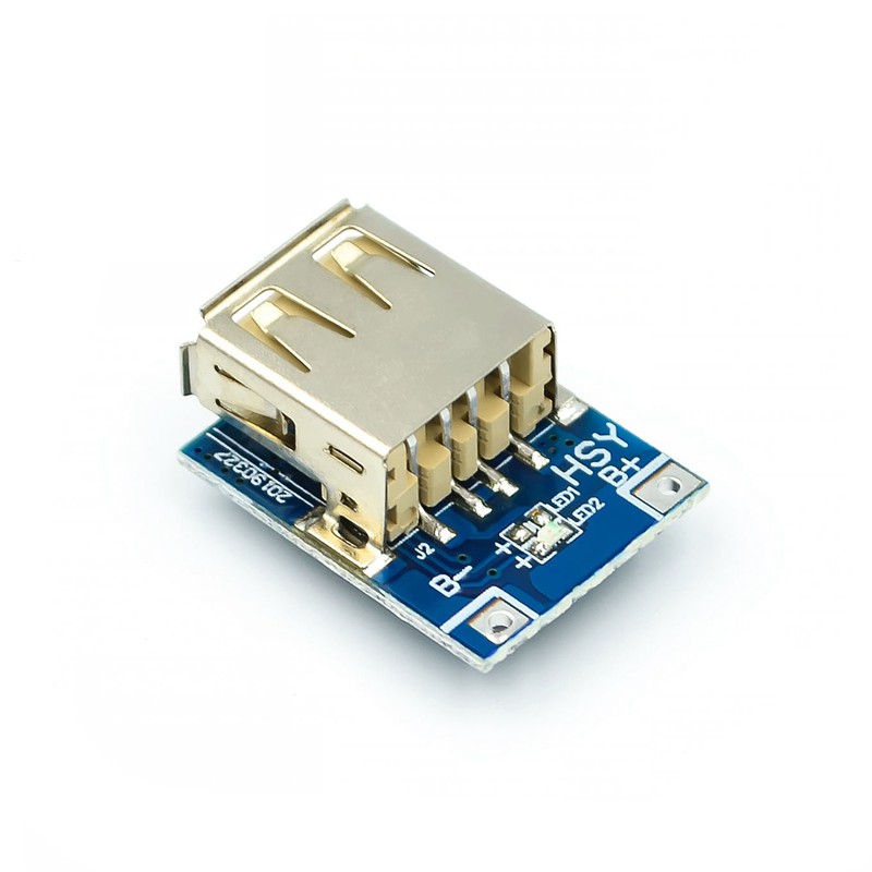 Mô Đun Nguồn 5V Lithium LiPo Bảo Vệ Pin Sạc USB 134N3P Prog DIY
