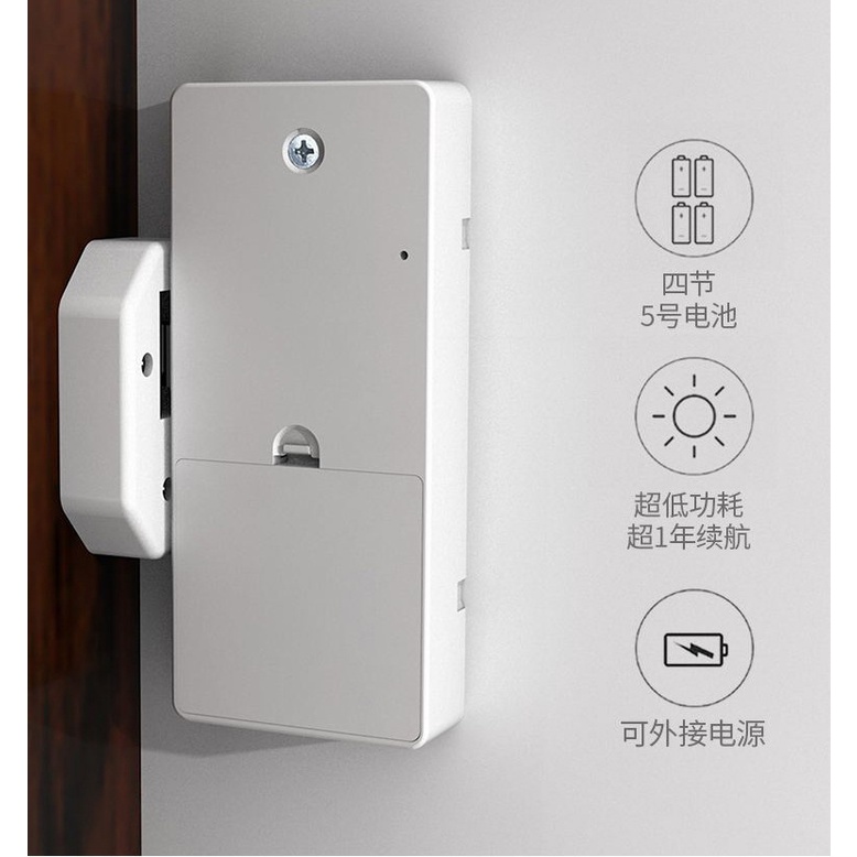 Khóa tủ vân tay thông minh sử dụng 3 cách mở là vân tay, mã số, ứng dụng, thẻ từ EM169