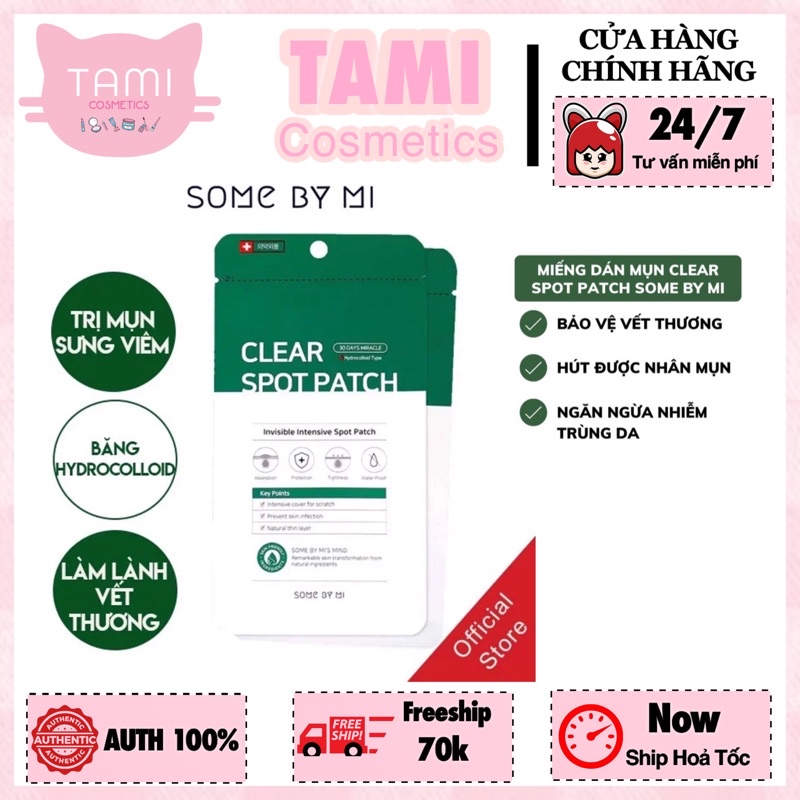 Miếng Dán Mụn Some By Mi Clear Spot Patch