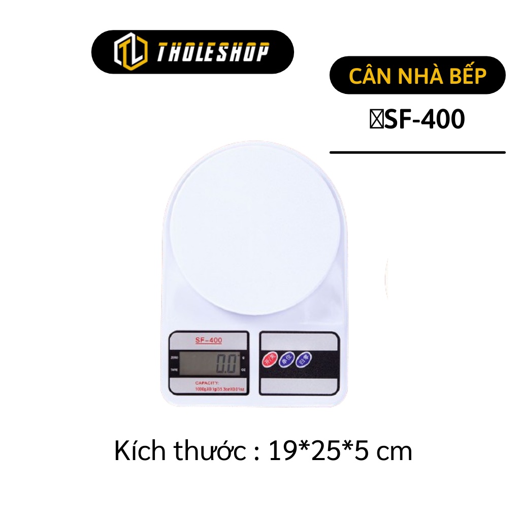 Cân nhà bếp 7kg - Cân tiểu ly điện tử mini SF-400 độ chính xác cao, Tặng kèm pin 1676