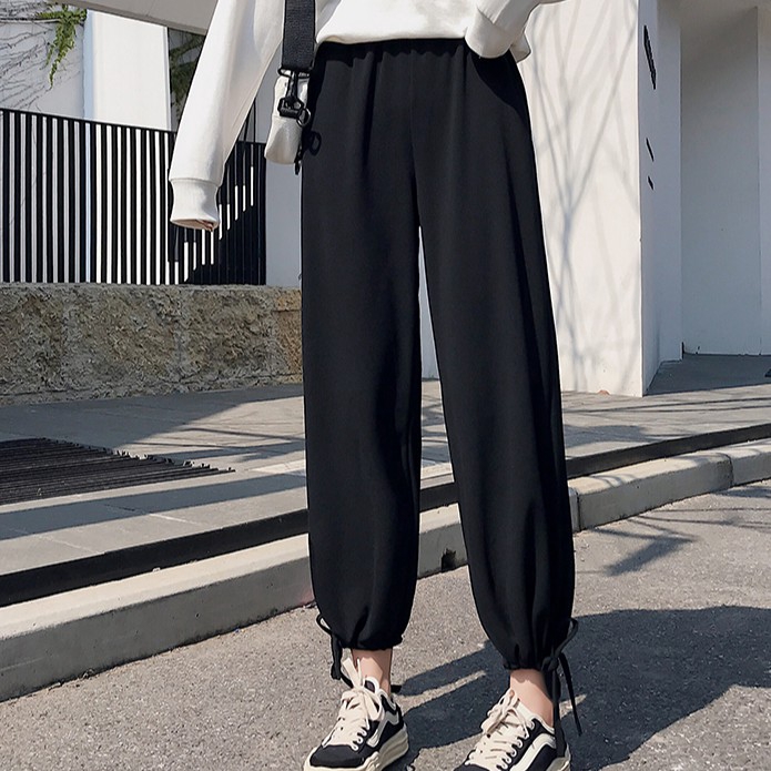 Quần Dài Lưng Cao Chất Chiffon Thiết Kế Xẻ Thanh Lịch | BigBuy360 - bigbuy360.vn
