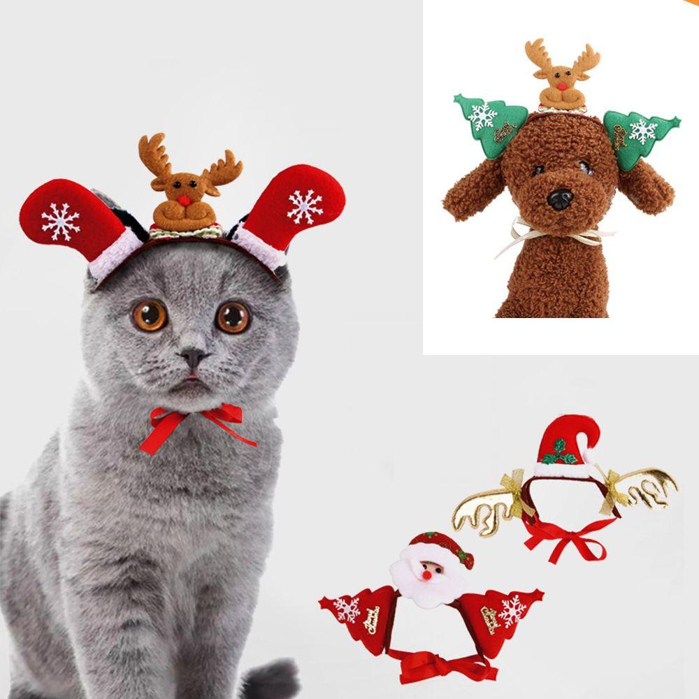 Btlimer Băng Đô Giáng Sinh Nhiều Kiểu Dáng Cho Thú Cưng Chó Mèo