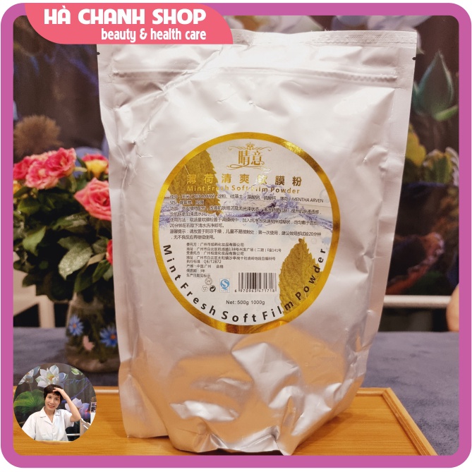 Mặt Nạ Bạc Hà Dẻo Hương Thơm Bạc Hà Tươi Mát Thư Giãn Dễ Chịu Mặt Nạ Bột Dẻo Chuyên Dùng Cho Spa Thẩm Mỹ Viện