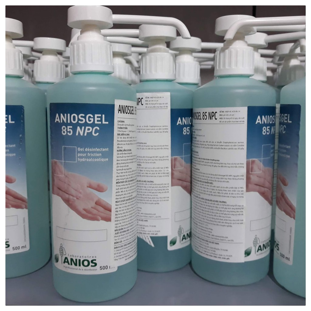 Sát khuẩn tay nhanh dạng gel ANIOSGEL