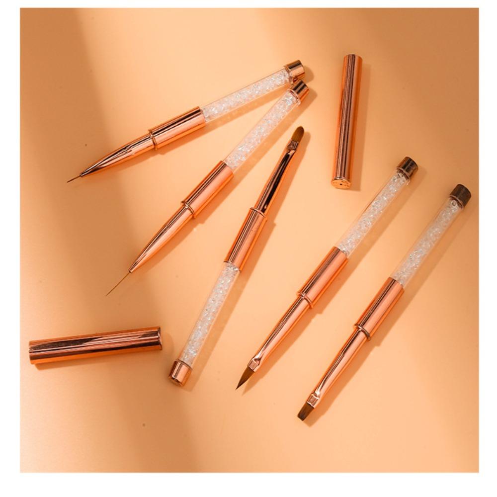 DIACHAVN Bộ 5 Cọ Vẽ Trang Trí Móng Tay Chuyên Nghiệp