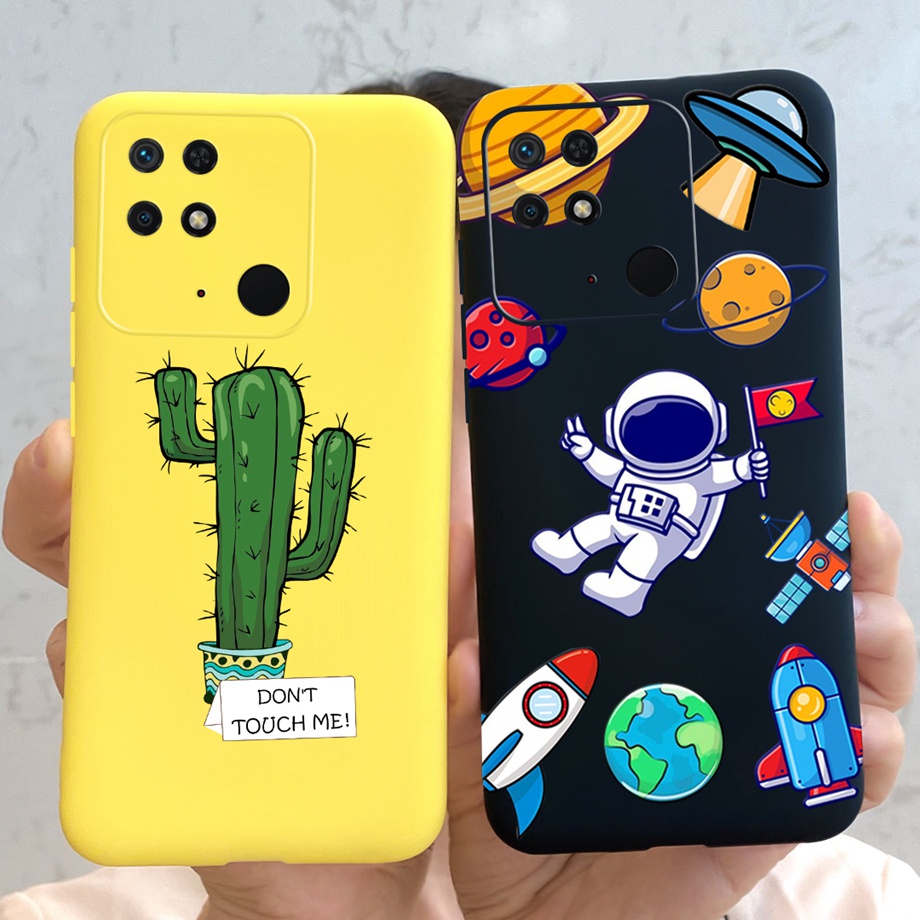 Ốp Điện Thoại TPU Silicon Mềm Hình Cây Xương Rồng/Phi Hành Gia Cho Xiaomi Redmi 10C Redmi 10C Redmi10C
