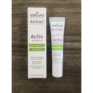 ANTIAC ACTIV GEL SERUM - Giải pháp giảm viêm da, trứng cá, mụn bọc sưng viêm. Hiệu quả giảm sưng tấy chỉ sau 4h.