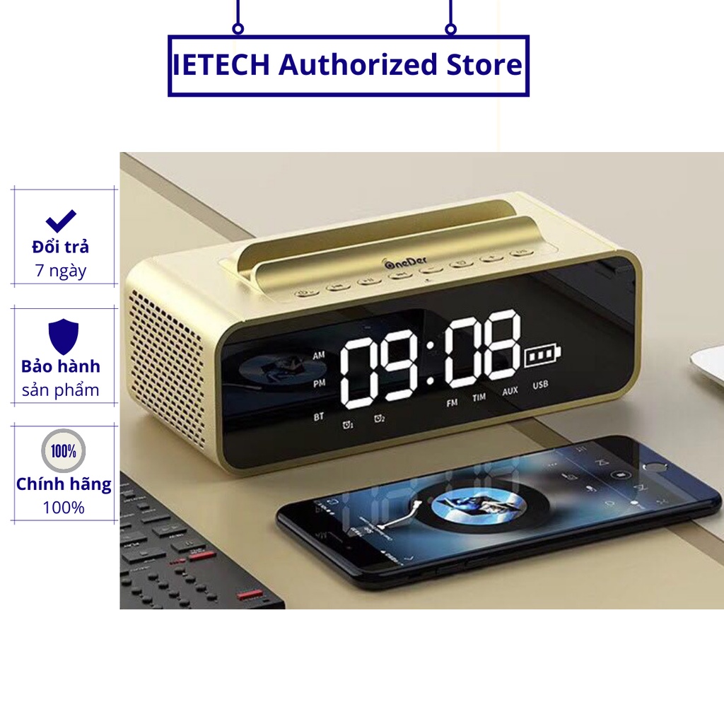 [Mã ELHACE giảm 4% đơn 300K] Loa BLUETOOTH HIFI siêu Bass chuẩn HD OneDer V06 - PKCB