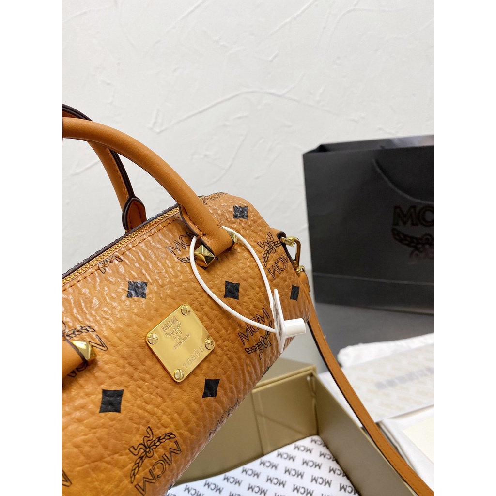 MCM Túi Đeo Chéo Phong Cách Vintage Hàn Quốc Thời Trang Cho Nữ