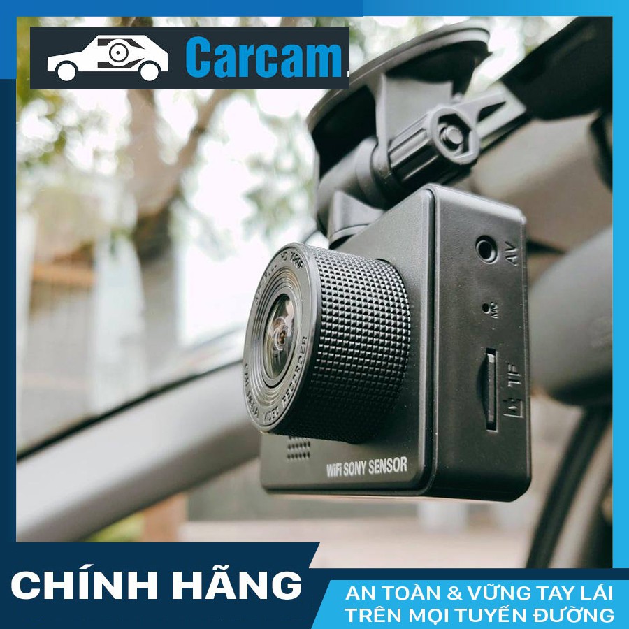 Camera hành trình ô tô W2 Carcam Wifi + thẻ nhớ 32GB Class 10