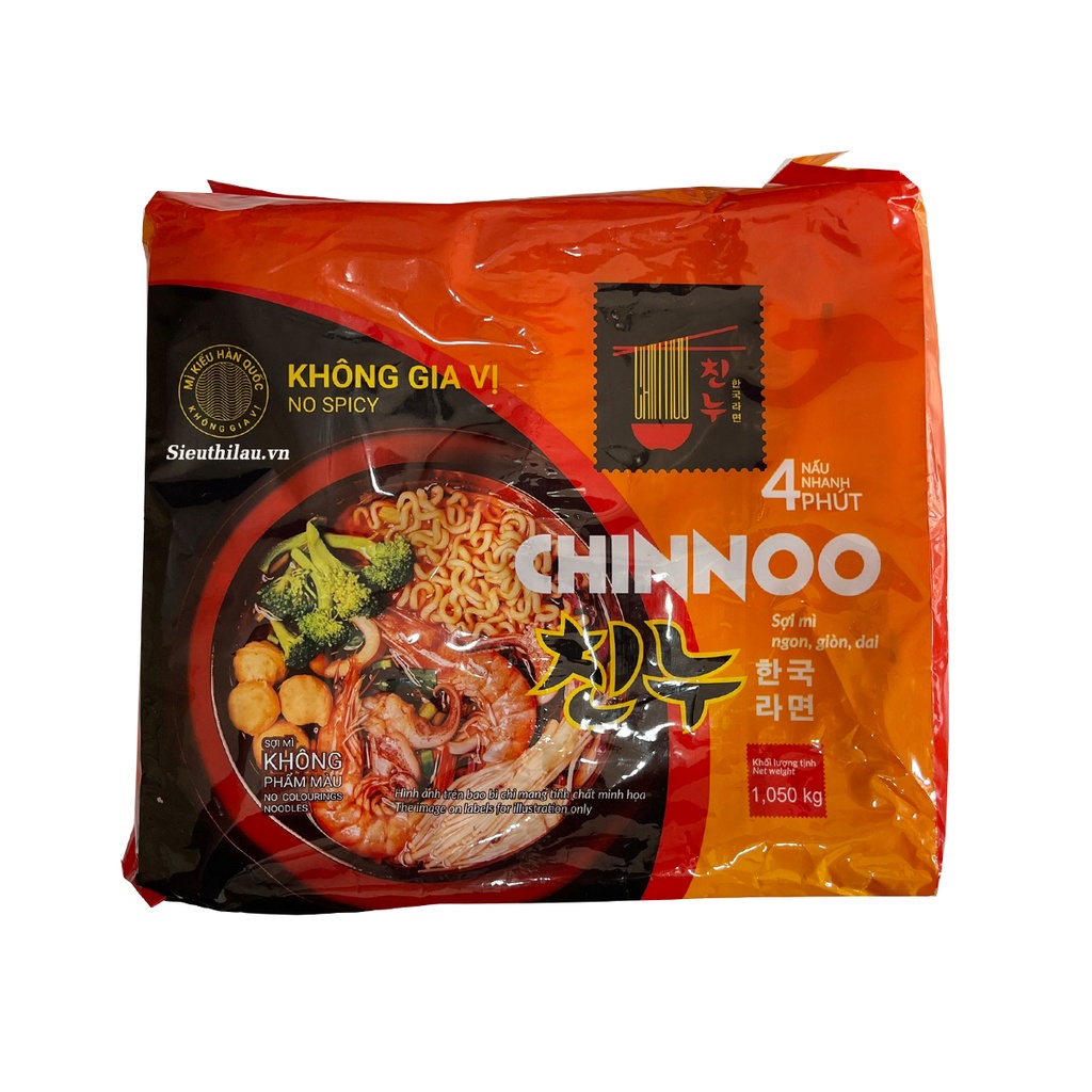 [Sieuthilau.vn] Mì Chinno Sợi To 1 Lốc 14 Gói