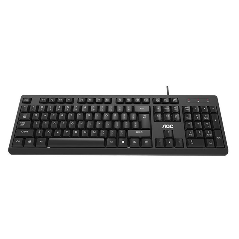 Bàn Phím Máy Tính AOC, Combo Bàn phím và Chuột AOC có dây Chống Nước, Hàng Chính Hãng | BigBuy360 - bigbuy360.vn