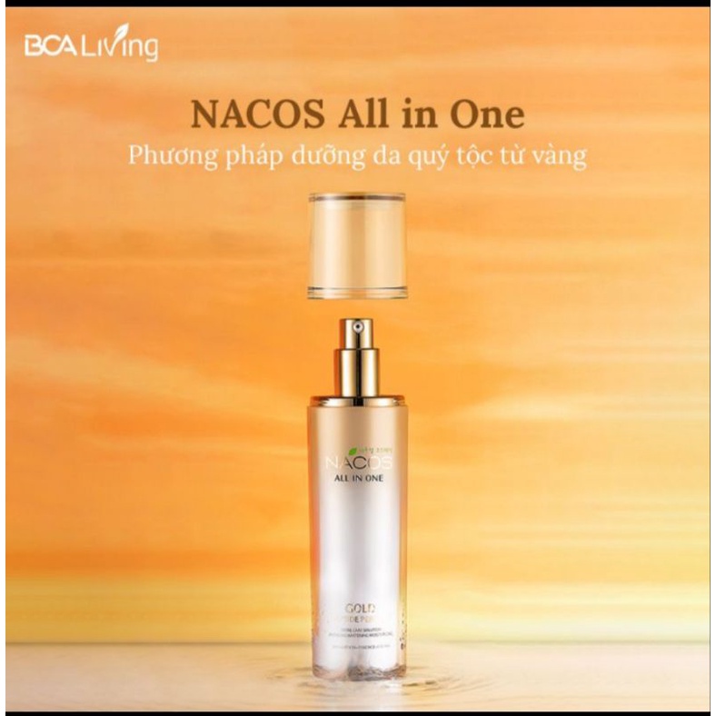 Serum Tế Bào Gốc Nacos All In One - Hàn Quốc, làm dịu viêm da hoặc mụn, tạo ra vẻ đẹp không tuổi