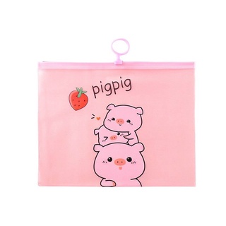 Túi zip đa năng đựng đồ dùng học tập cute