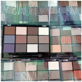 Bảng Phấn Mắt Beauty Treats Nude Smoky Eyeshadow