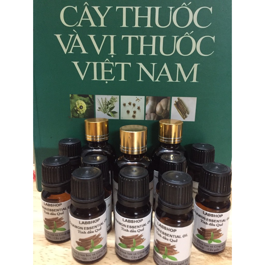 Tinh Dầu Quế 10ml Nguyên Chất [ SP nghiên cứu bởi Viện HÀN LÂM VN ]  - Tinh Dầu Quế,Xông Phòng,Xông Hơi,Treo Xe Ô Tô