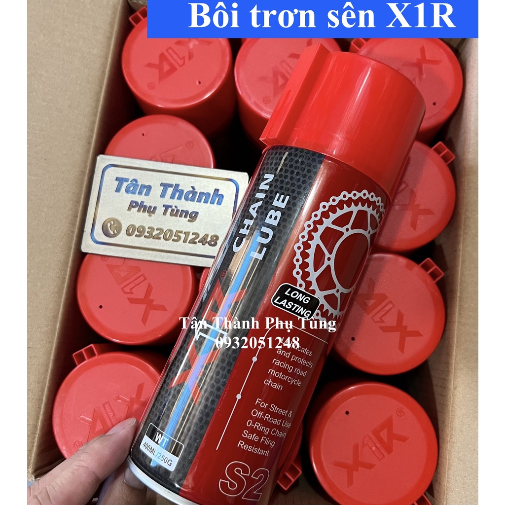 Bôi trơn, dưỡng sên X1R TanthanhPT