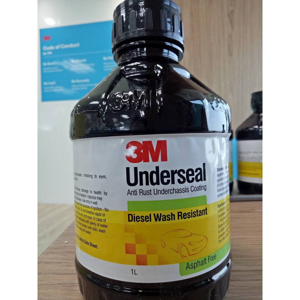 [CHỨC NĂNG] Dung dịch phủ gầm chống ồn chống rỉ sét 3M Underseal tạo lớp phủ bảo vệ chống sự phá huỷ do đá văng