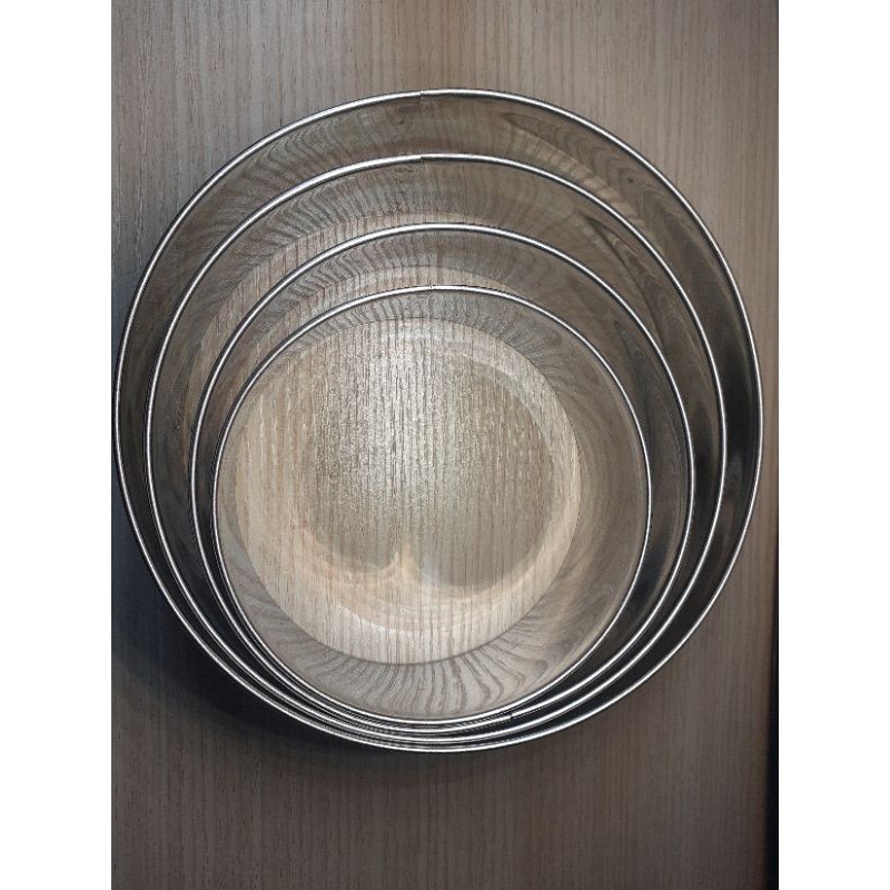 Khuôn tròn không đáy nhiều kích thước/ khuôn ring làm bánh mousse