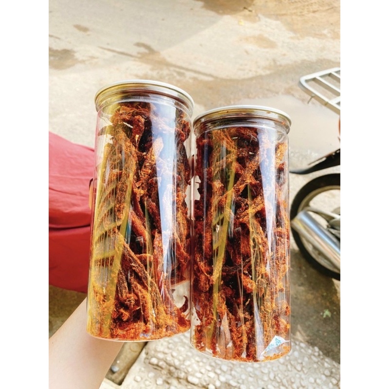 Khô bò que loại 1 lon pet 250gr