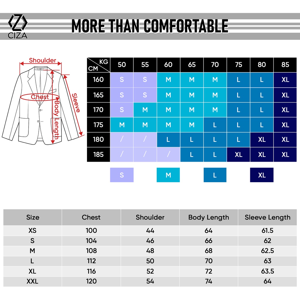 Áo thun nam dài tay CIZA cổ tròn vải cotton cao cấp trẻ trung năng động size S M L XL ATDR12