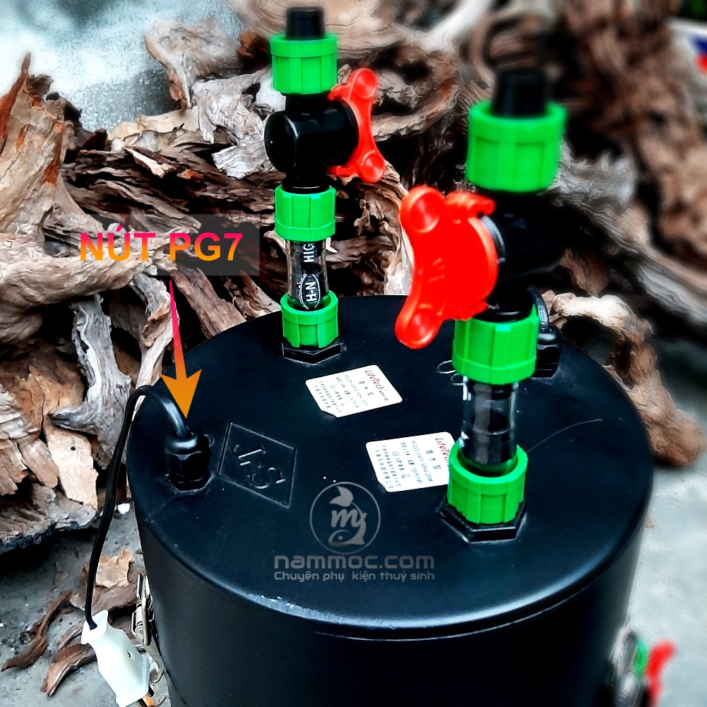 Nút PG7 | Ốc Siết Cáp PG7 - Dùng Chế Lọc, Phụ Kiện DIY Lọc