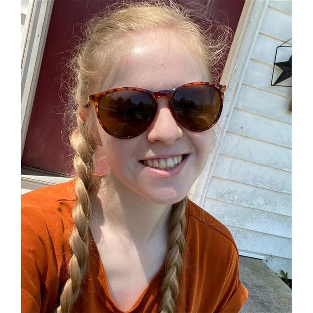 Kính Mát Gọng Tròn Cổ Điển Bảo Vệ Mắt Cho Nam Nữ