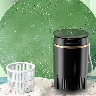 Có thể bán buôn Máy giặt mini Gia dụng bằng nhựa Phụ kiện ký túc xá bán tự động cho quần áo trẻ em AC 220V virgina056 Hàng giao ngay