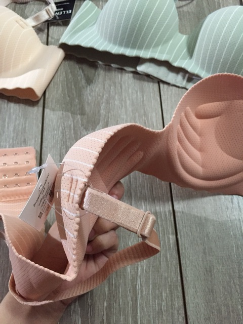 Áo ngực, áo lót su non không gọng thông hơi thoáng khí, siêu mềm mịn nâng nhẹ 2cm đủ màu Double T #ellen