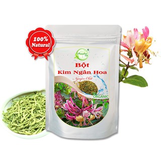 Bột Kim Ngân Hoa 100gr Thanh nhiệt giải nhiệt lợi tiểu - Henashop