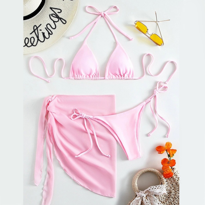 Set Bikini Đi Biển Thắt Nơ Quyến Rũ Thời Trang Cho Nữ