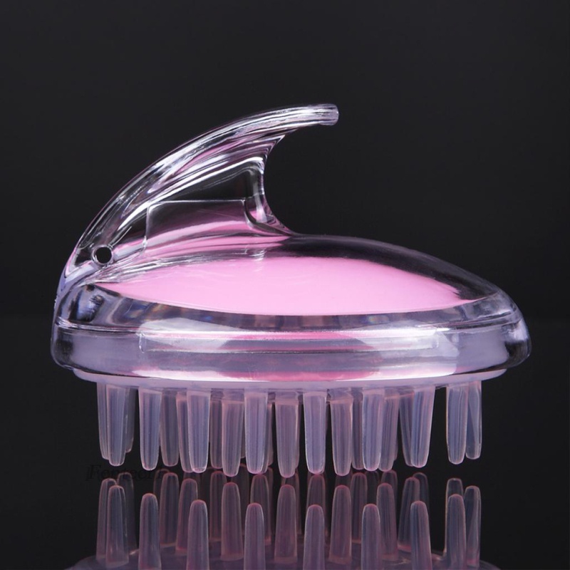 1 Lược Gội Đầu Bằng Silicon Mềm Chăm Sóc Da Đầu