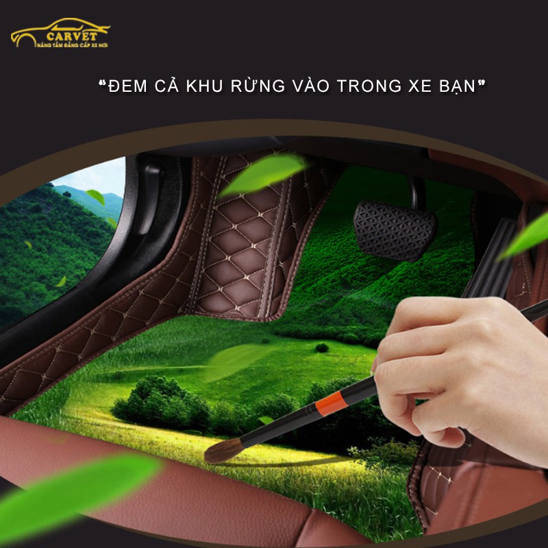 Thảm Lót Sàn OTO 6D Cacbon Xe Cruze, Chevrolet Spark, Colorado