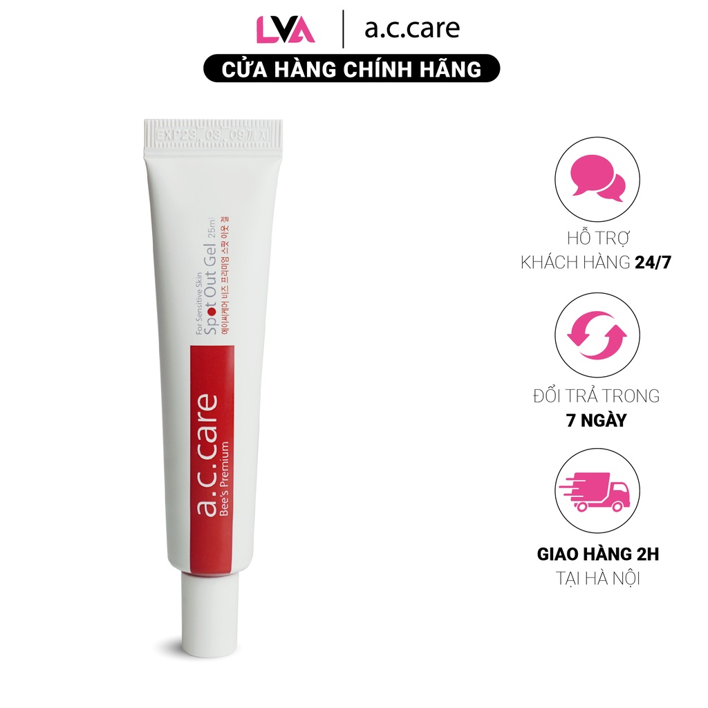 Spot chấm mụn từ nọc ong AC Care Bee's Premium Spot Out Gel 15ml