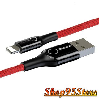 Cáp sạc nhanh thông minh Baseus tự ngắt dành cho iphone Lightning dài 1M
