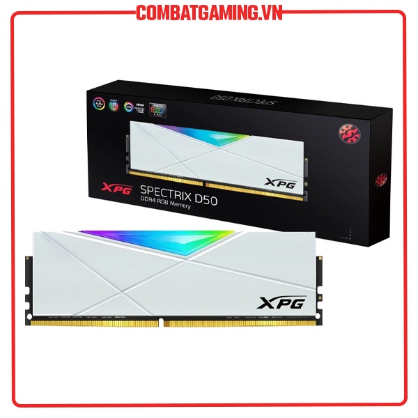 RAM ADATA SPECTRIX D50 RGB 8GB DDR4 3200MHZ